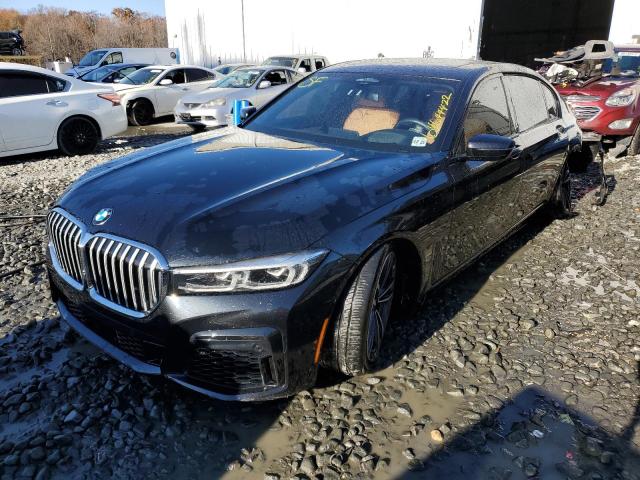 WBA7U2C03MCF23818 - 2021 BMW 750 XI BLACK photo 2