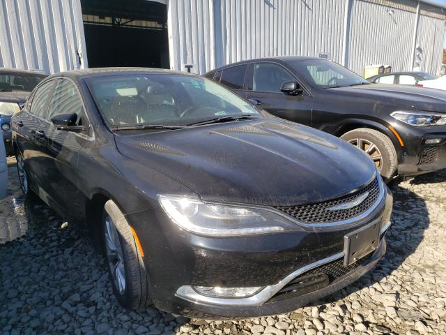 1C3CCCCG2FN693636 - 2015 CHRYSLER 200 C BLACK photo 1