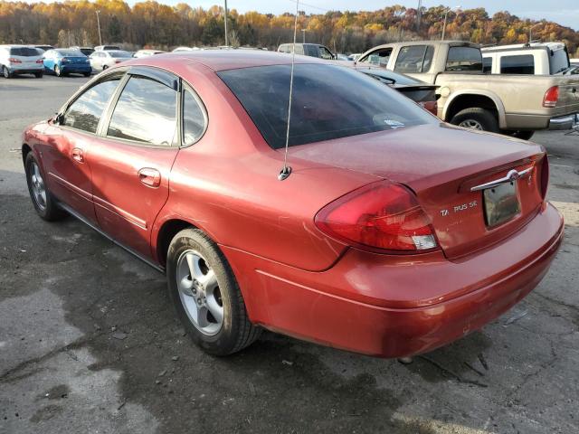 1FAFP55SXYG201541 - 2000 FORD TAURUS SES MAROON photo 3