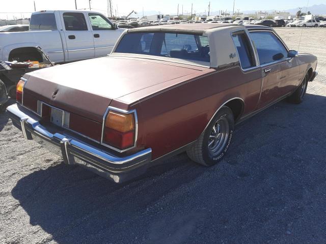 1G3AY37Y3EX357990 - 1984 OLDSMOBILE DELTA 88 R RED photo 4