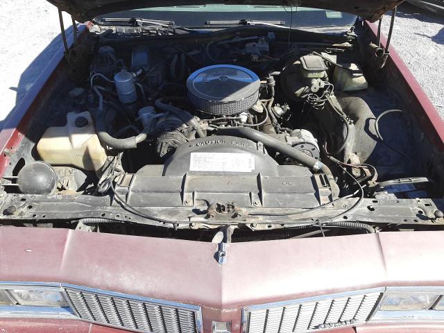 1G3AY37Y3EX357990 - 1984 OLDSMOBILE DELTA 88 R RED photo 7