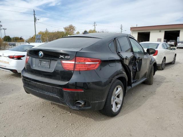 5UXFG2C57DL784575 - 2013 BMW X6 XDRIVE3 BLACK photo 4