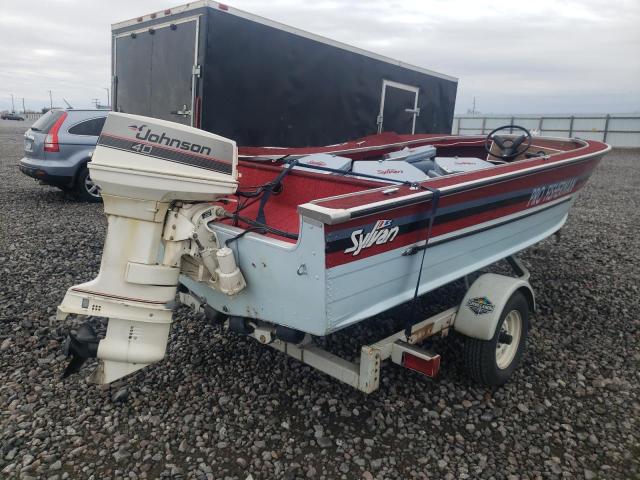 SYL31068D787 - 1987 SYLV BOAT RED photo 4