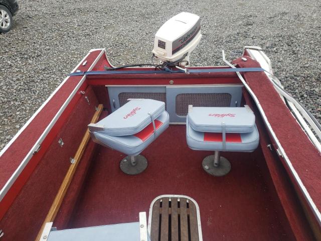 SYL31068D787 - 1987 SYLV BOAT RED photo 6