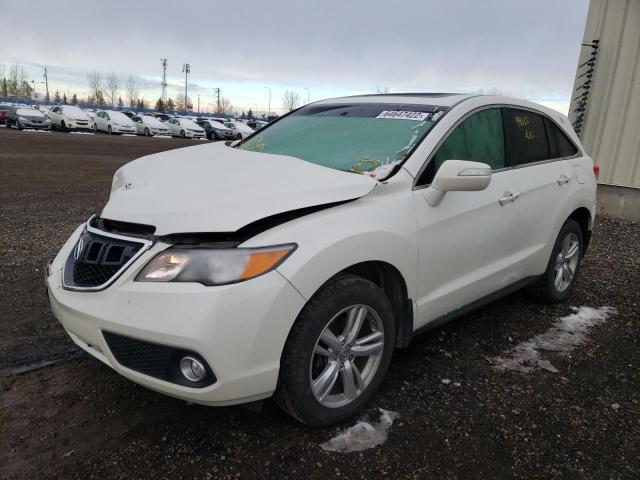 5J8TB4H37FL804110 - 2015 ACURA RDX WHITE photo 2