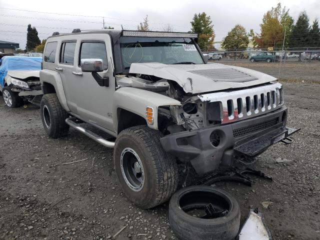 5GTDN13E878188240 - 2007 HUMMER H3 BEIGE photo 1