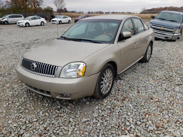 1MEHM42196G615066 - 2006 MERCURY MONTEGO PR ბეჟი ფოტო 2