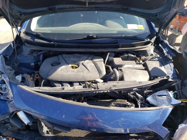 KMHD35LE3DU090221 - 2013 HYUNDAI ELANTRA GT BLUE photo 7