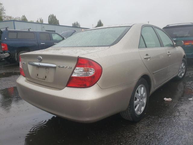 JTDBE32K520098794 - 2002 TOYOTA CAMRY L/LE BEIGE photo 4