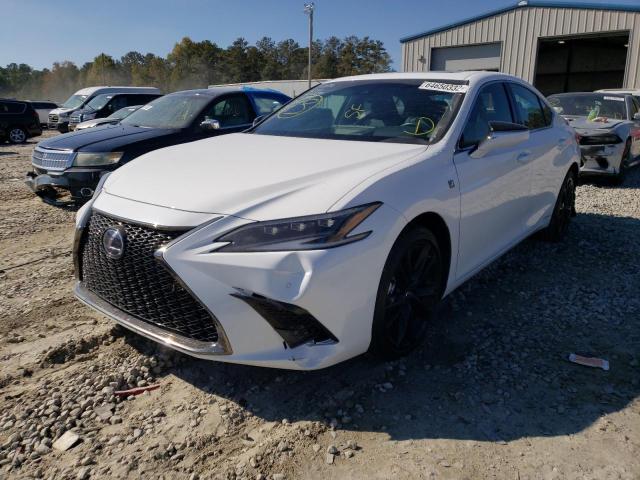 58AGA1C13NU016249 - 2022 LEXUS ES300H WHITE photo 2