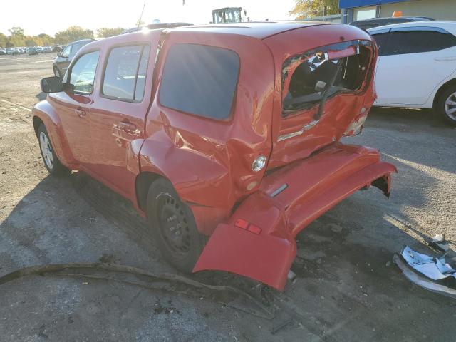 3GNDA13D18S525566 - 2008 CHEVROLET HHR LS RED photo 9