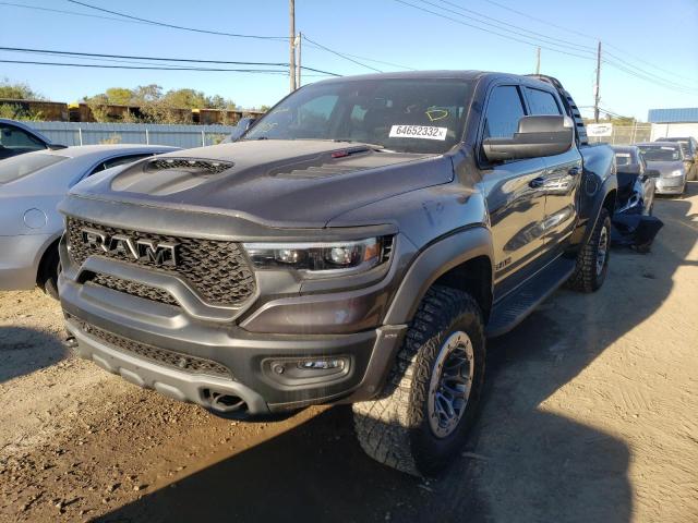 1C6SRFU99MN684881 - 2021 RAM 1500 TRX GRAY photo 2