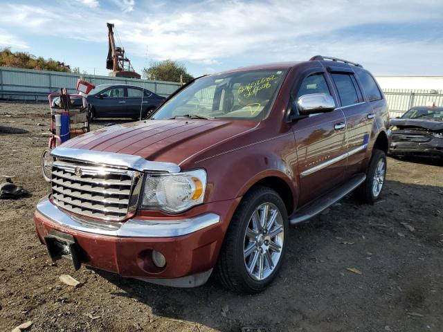 1A8HW58217F566608 - 2007 CHRYSLER ASPEN LIMI BURGUNDY photo 2