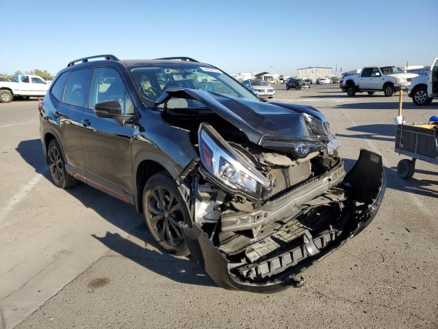 JF2SKARC3LH590451 - 2020 SUBARU FORESTER S შავი ფოტო 1