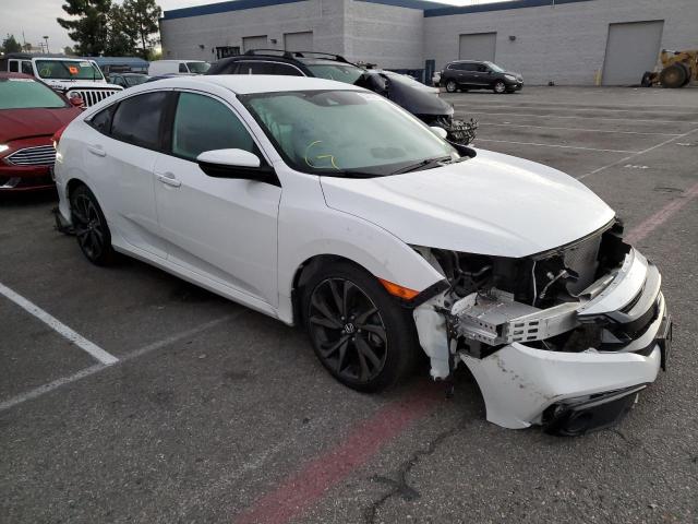 2HGFC2F88LH506414 - 2020 HONDA CIVIC SPOR 白色 照片 1