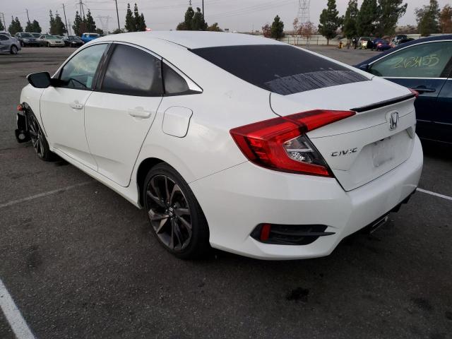 2HGFC2F88LH506414 - 2020 HONDA CIVIC SPOR 白色 照片 3
