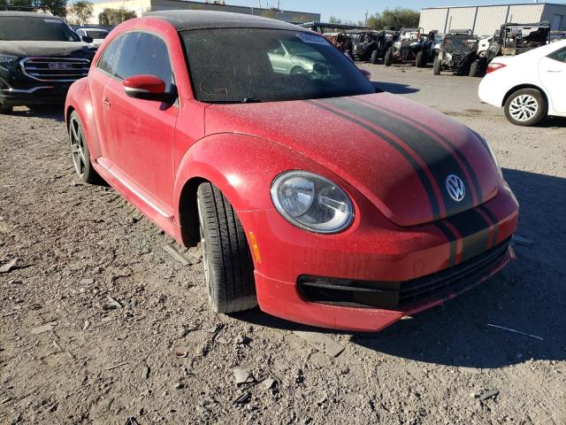 3VWJP7AT0DM604651 - 2013 VOLKSWAGEN BEETLE RED photo 1