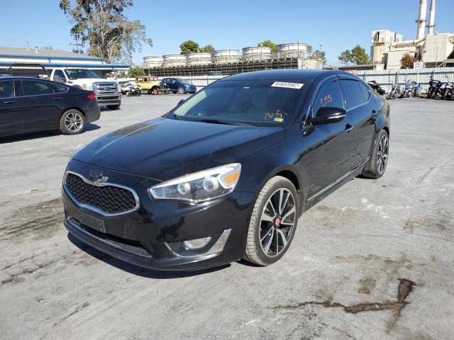 KNALN4D79E5132954 - 2014 KIA CADENZA PR BLACK photo 2