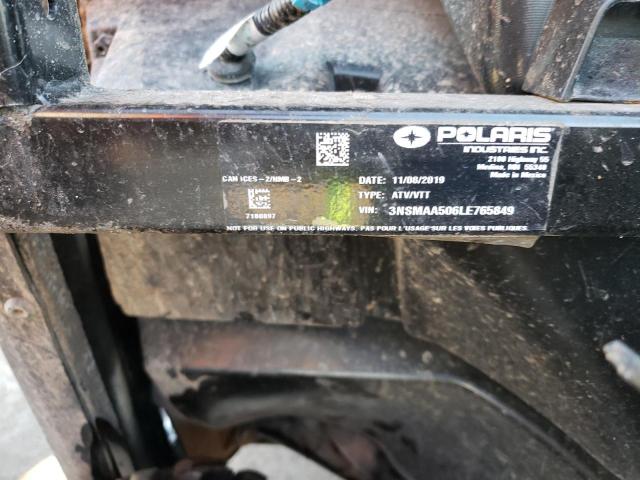 3NSMAA506LE765849 - 2020 POLARIS RANGER 500 GREEN photo 10