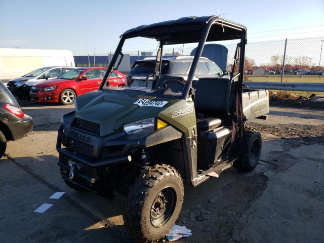 3NSMAA506LE765849 - 2020 POLARIS RANGER 500 GREEN photo 2