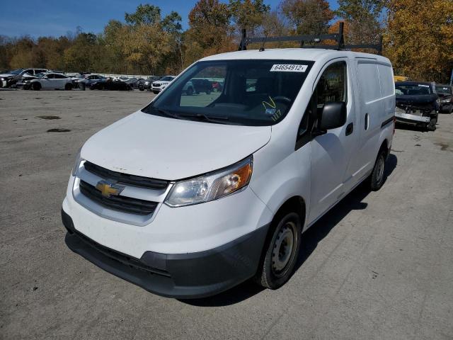 3N63M0YN5FK703514 - 2015 CHEVROLET CITY EXPRE WHITE photo 2