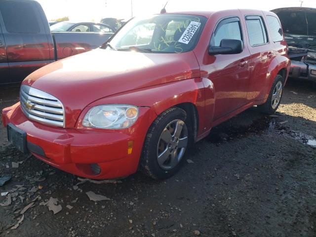 3GNDA13D68S553203 - 2008 CHEVROLET HHR LS RED photo 2