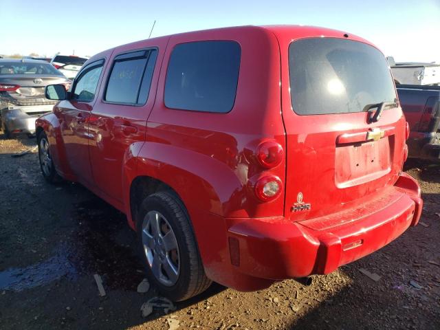 3GNDA13D68S553203 - 2008 CHEVROLET HHR LS RED photo 3