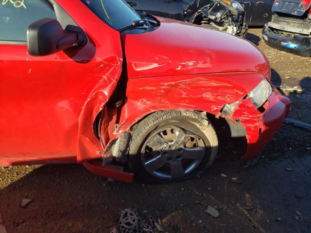 3GNDA13D68S553203 - 2008 CHEVROLET HHR LS RED photo 9