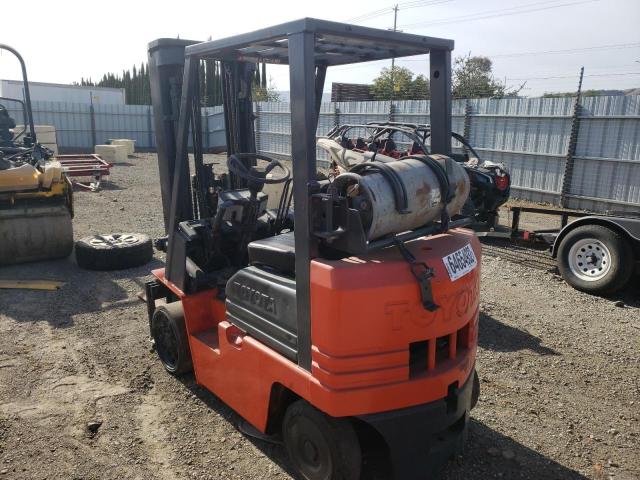 77218 - 2003 TOYOTA FORKLIFT ORANGE photo 3