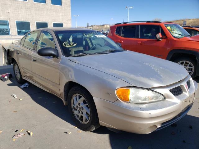 1G2NF52E44C240476 - 2004 PONTIAC GRAND AM S GOLD photo 1