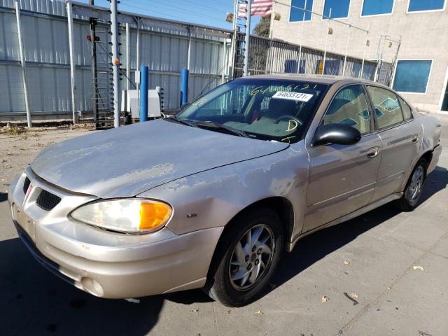 1G2NF52E44C240476 - 2004 PONTIAC GRAND AM S GOLD photo 2
