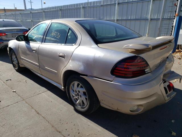 1G2NF52E44C240476 - 2004 PONTIAC GRAND AM S GOLD photo 3