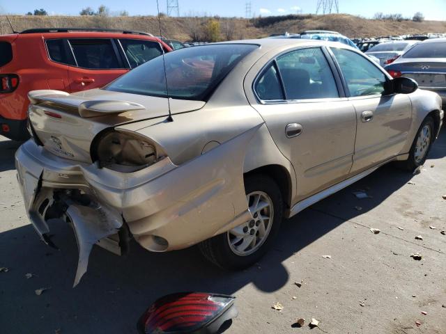 1G2NF52E44C240476 - 2004 PONTIAC GRAND AM S GOLD photo 4