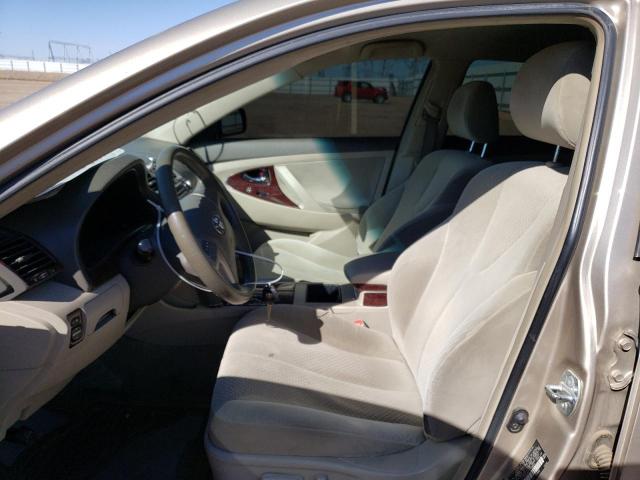 4T1BE46K37U159653 - 2007 TOYOTA CAMRY CE GOLD photo 7