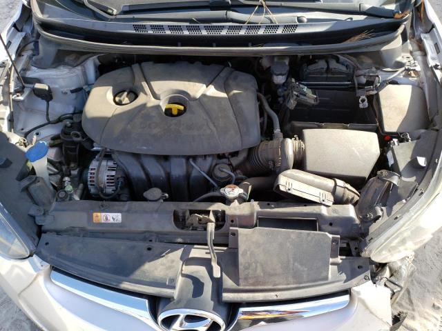 5NPDH4AE1GH797125 - 2016 HYUNDAI ELANTRA GT SILVER photo 7