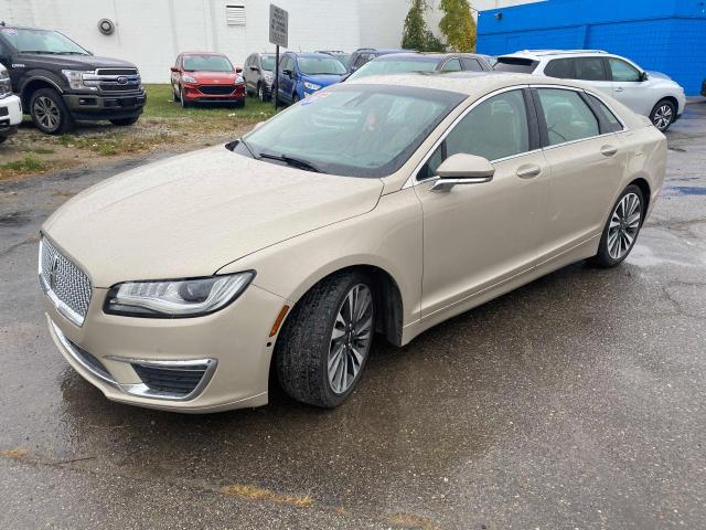 3LN6L5C93HR627386 - 2017 LINCOLN MKZ SELECT GOLD photo 2