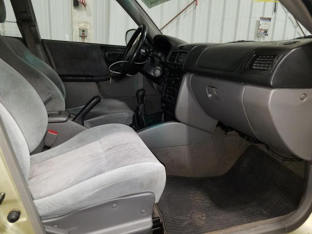 JF1SF65532G741581 - 2002 SUBARU FORESTER S GOLD photo 5