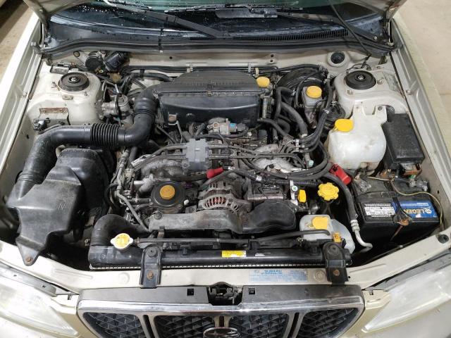 JF1SF65532G741581 - 2002 SUBARU FORESTER S GOLD photo 7