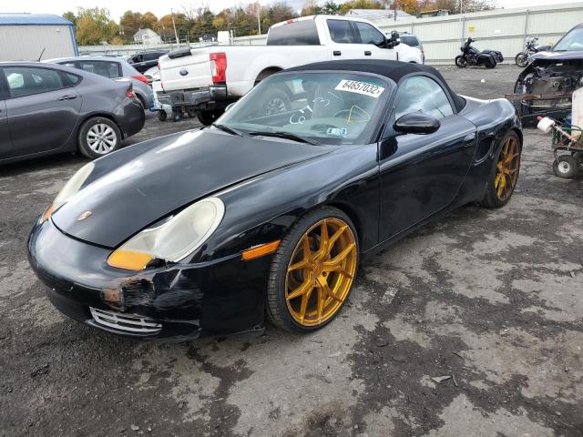 WP0CA2989XU626731 - 1999 PORSCHE BOXSTER BLACK photo 2