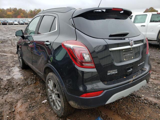 KL4CJ1SB3JB568662 - 2018 BUICK ENCORE SPO BLACK photo 3