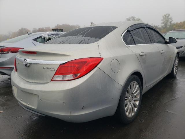 W04GR5EC8B1047501 - 2011 BUICK REGAL CXL SILVER photo 4