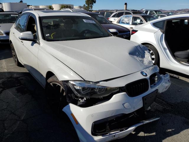 WBA8E1C57JA762543 - 2018 BMW 330E WHITE photo 1