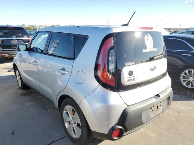 KNDJN2A27E7718001 - 2014 KIA SOUL SILVER photo 3