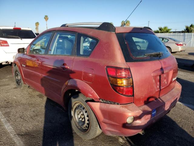 5Y2SN63L05Z450883 - 2005 PONTIAC VIBE GT RED photo 3