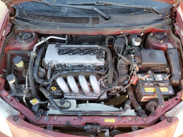 5Y2SN63L05Z450883 - 2005 PONTIAC VIBE GT RED photo 7