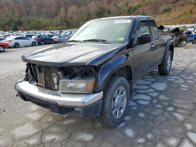 1GCKTDDE6A8134737 - 2010 CHEVROLET COLORADO L BLACK photo 2