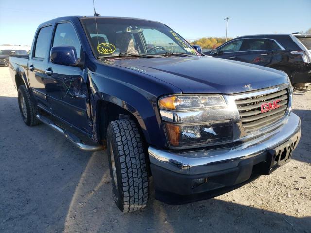 1GTH6MFEXB8107671 - 2011 GMC CANYON SLE BLUE photo 1