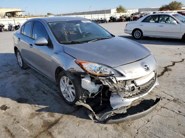 JM1BL1V79D1836708 - 2013 MAZDA 3 GRAY photo 1