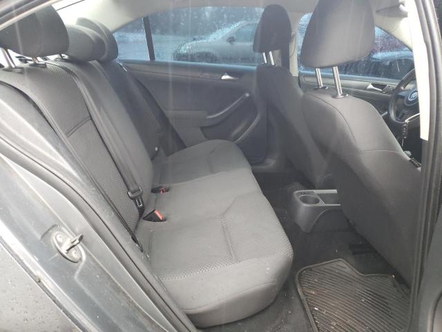3VW2K7AJ8BM051441 - 2011 VOLKSWAGEN JETTA BASE GRAY photo 6