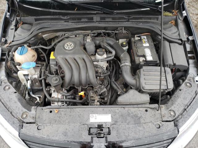 3VW2K7AJ8BM051441 - 2011 VOLKSWAGEN JETTA BASE GRAY photo 7